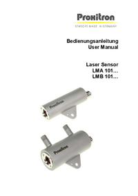 Laser Sensor LMA/LMB 101